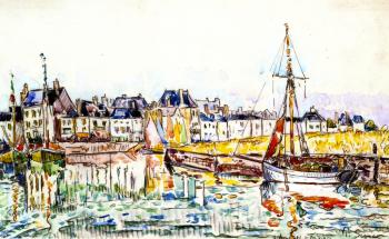 (image for) Handmade oil painting Copy paintings of famous artists Paul Signac paintings, Le Croisic